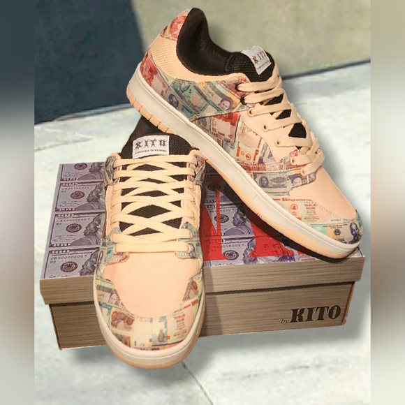 Kito Wares Root of All Evils Dunk Low Sneakers. Size 11. New In Box - Picture 2 of 9